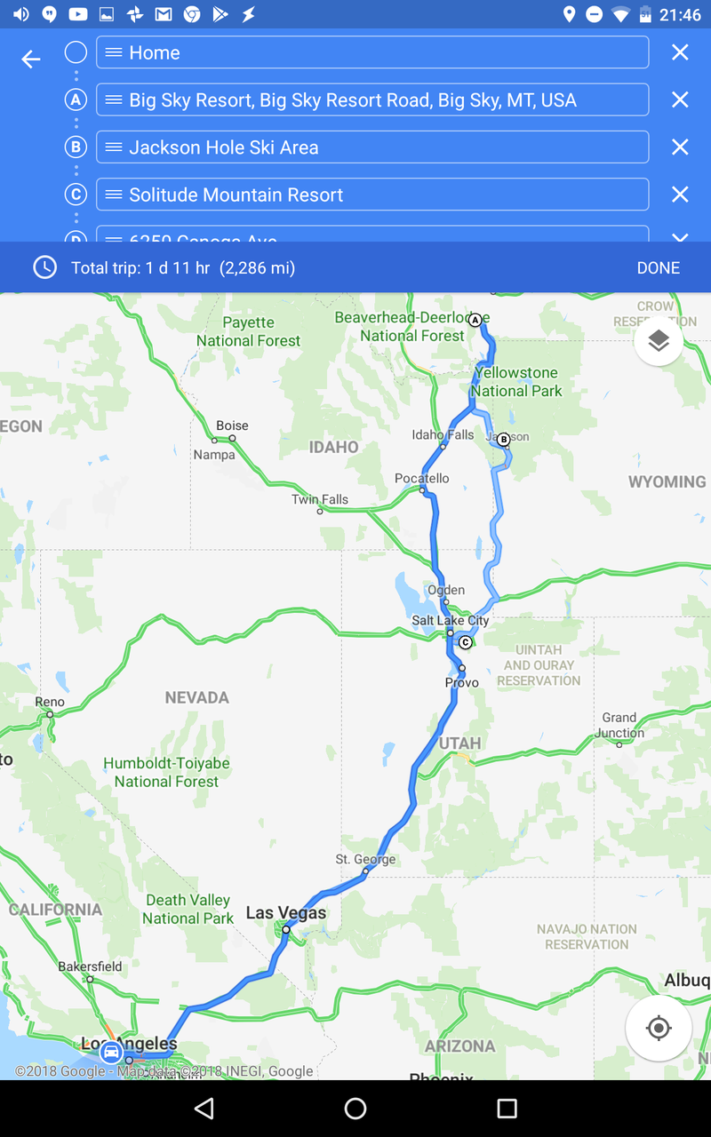 Illustration for article titled Planning a ski season road trip
